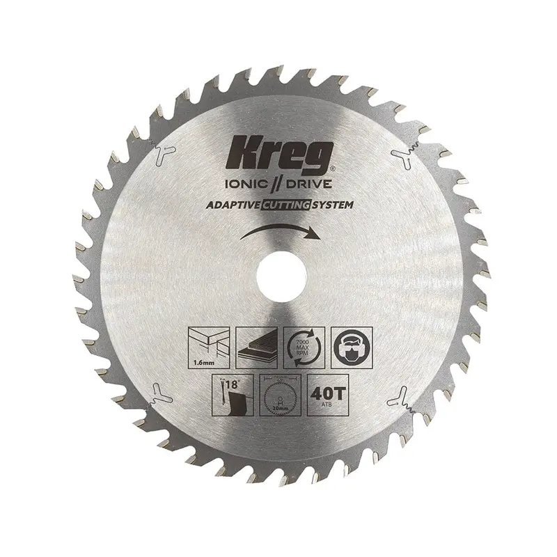 6-1/2″ Adaptive Cutting System Thin-Kerf 40-Tooth Saw Blade