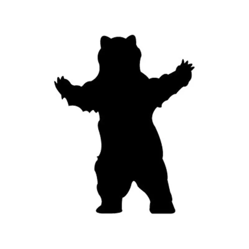 6-Foot Growling Grizzly Bear Shadow Cutout Plan