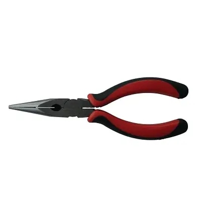 6″ Heavy-Duty Long-Nose Pliers – Drop-Forged Steel Construction