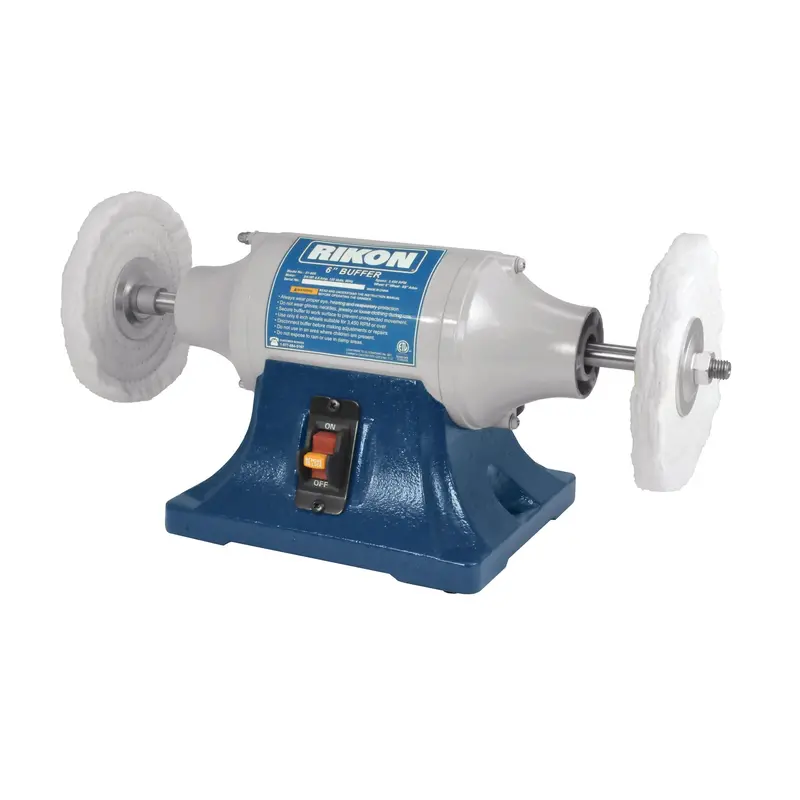 6-Inch Buffer Wheel Kit – 3/4 HP Motor for Polishing and Finishing