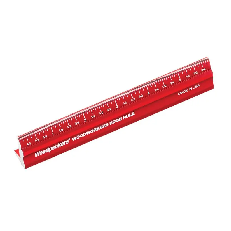 6-Inch Edge Rule with Built-in Stop for Quick Layout Tasks