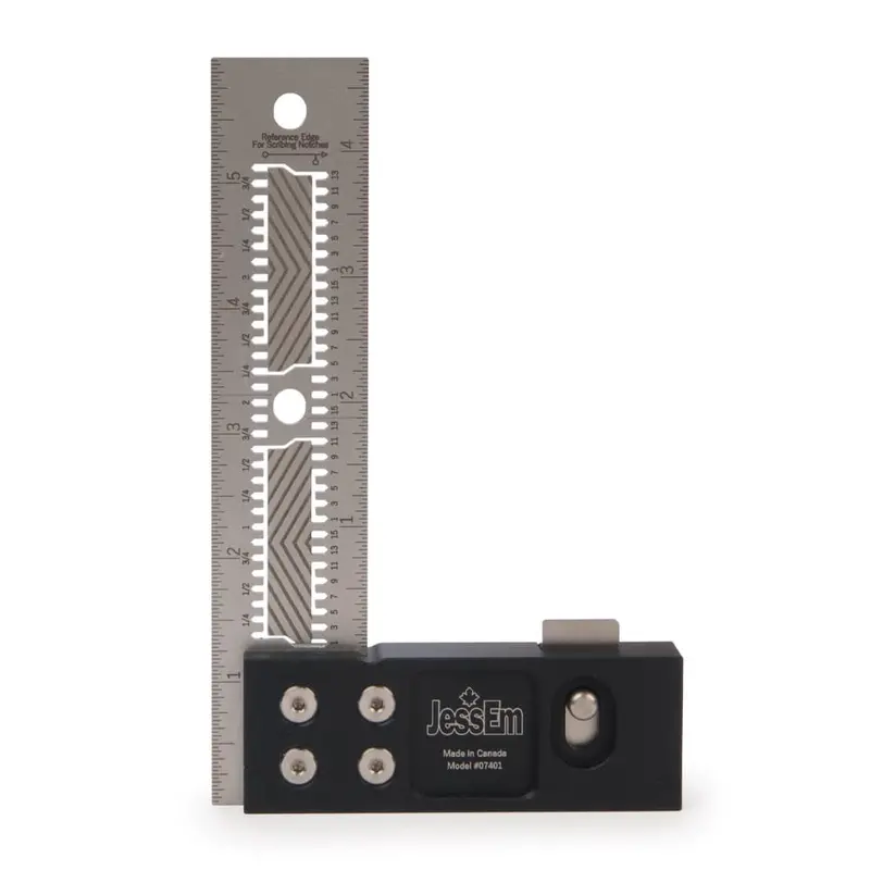 6-Inch Imperial Stainless Steel Precision Square – Compact Accuracy Tool