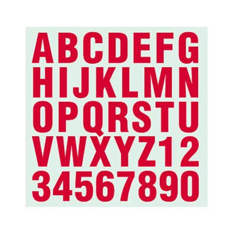 6-Inch Wooden Letters & Numbers Plan – Large-Scale Decor Blueprint
