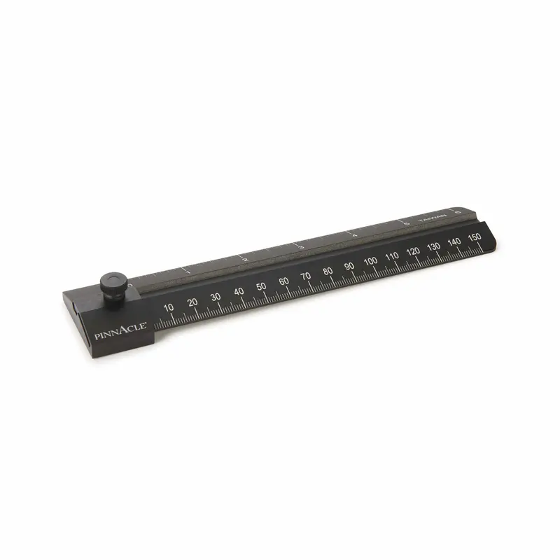 6″ Pocket Rule with Integrated Slide-Stop Mechanism