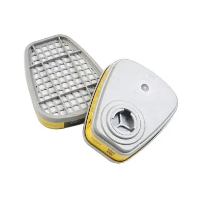6000 Series Acid Gas & Organic Vapor Cartridge – Yellow, Multi-Hazard Protection