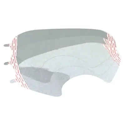 6000 Series Respirator Accessory – Clear Lens Cover for Half & Full Facepieces