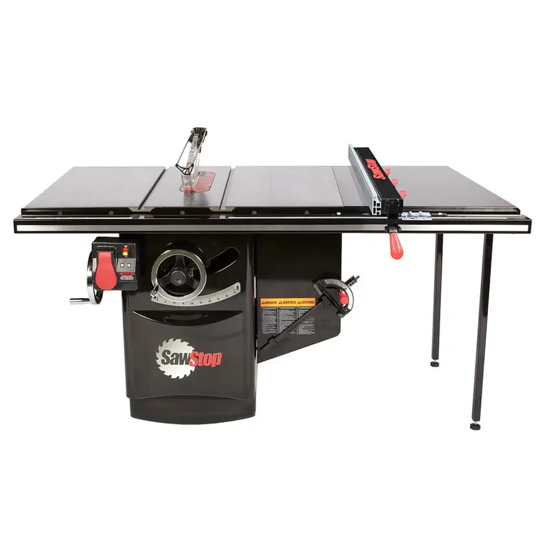7.5 HP Industrial Cabinet Saw — 36-Inch T-Glide Advance Fence — 3-Phase 480V