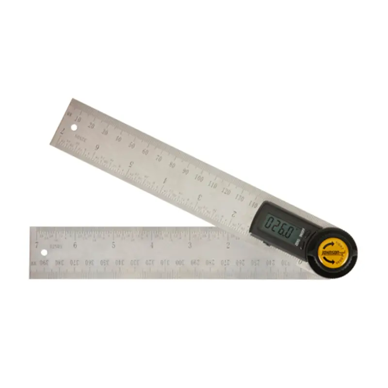 7-Inch Digital Angle Finder with Integrated Ruler