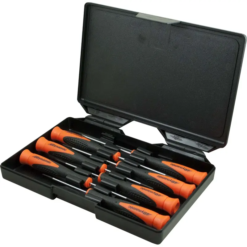 7-Piece Precision Screwdriver Set – Slotted and Phillips Variants