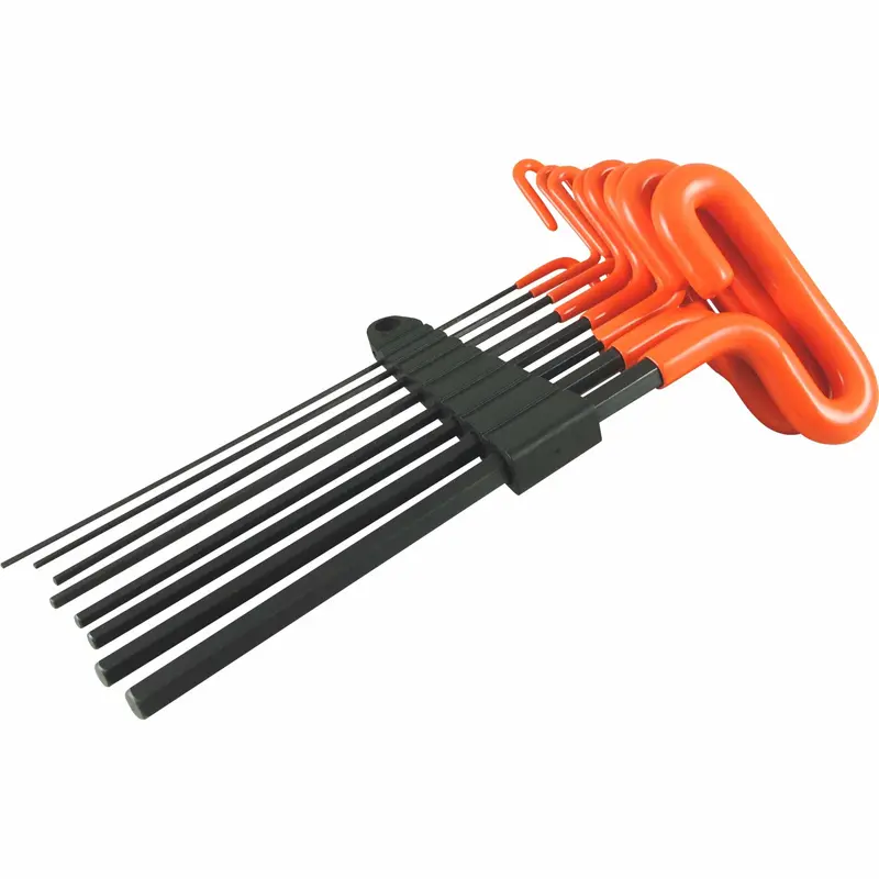 9-Inch Loop-Handle SAE Hex Key Set – 8-Piece (5/64″ to 3/8″)