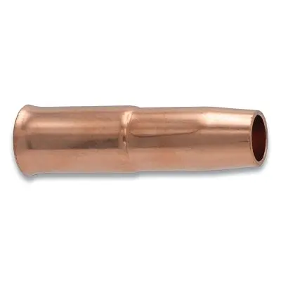 Adjustable Copper MIG Gun Nozzle – 5/8 in Bore, Compatible with Tweco Style 24A