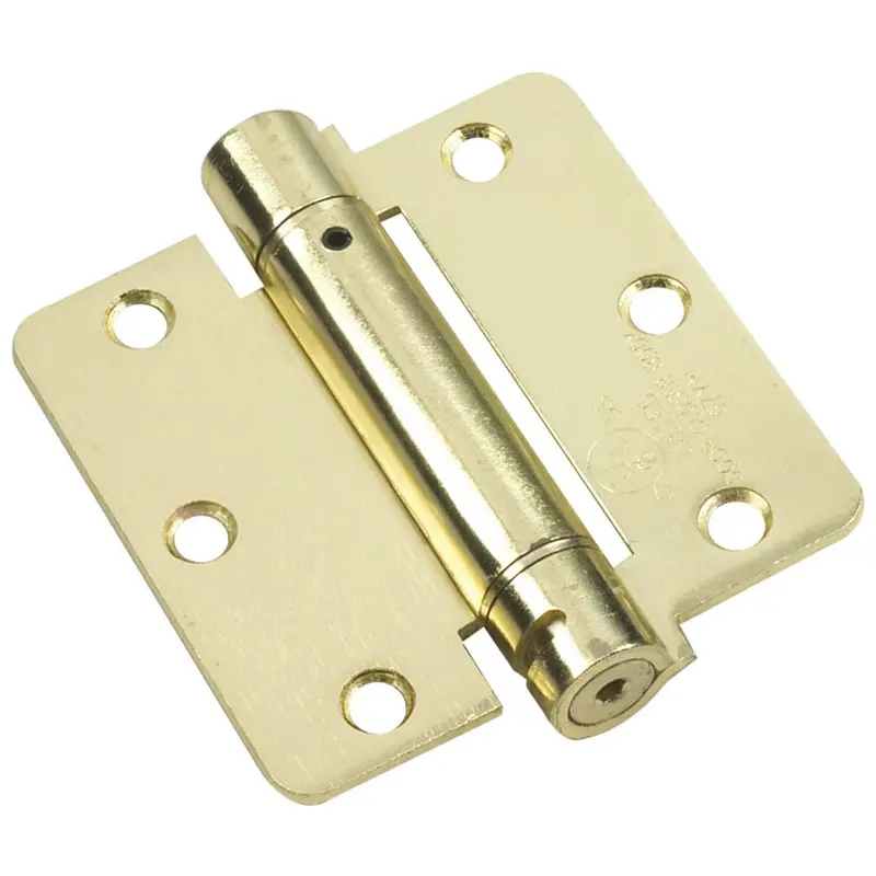 Adjustable Full-Mortise Spring Hinge – Tension-Tuned for Controlled Closing