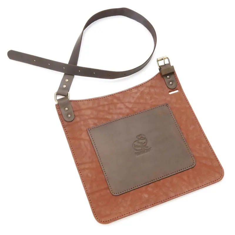 Adjustable Leather Carving Bib – Chest Protection Gear