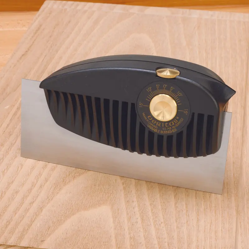 Adjustable Variable-Angle Burnisher for Edge Tuning