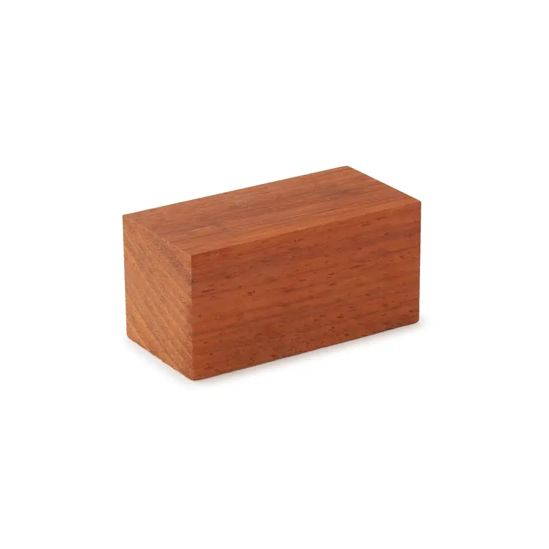 African Padauk Turning Stock – Vibrant Orange Hue