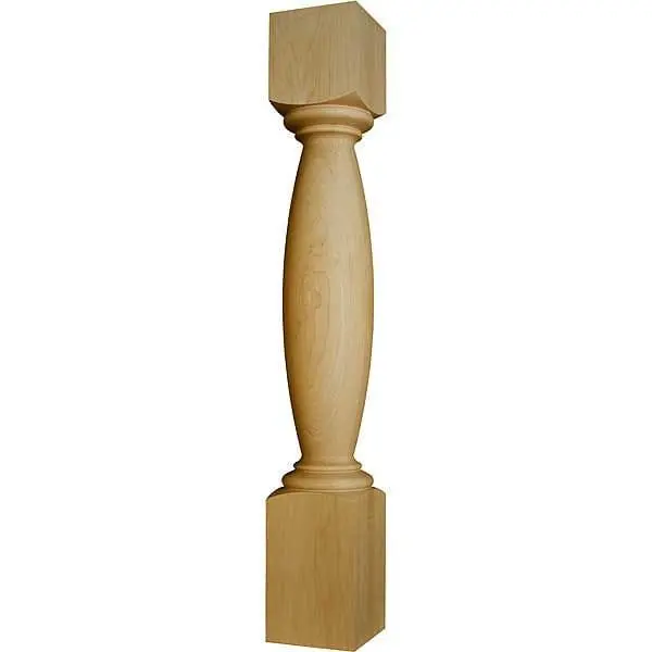 Albert Island Hand-Turned Table Leg