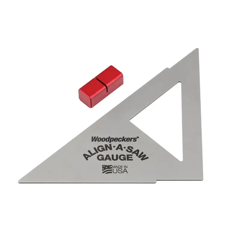 Align-A-Saw Gauge and Base Kit for Accurate Blade Alignment