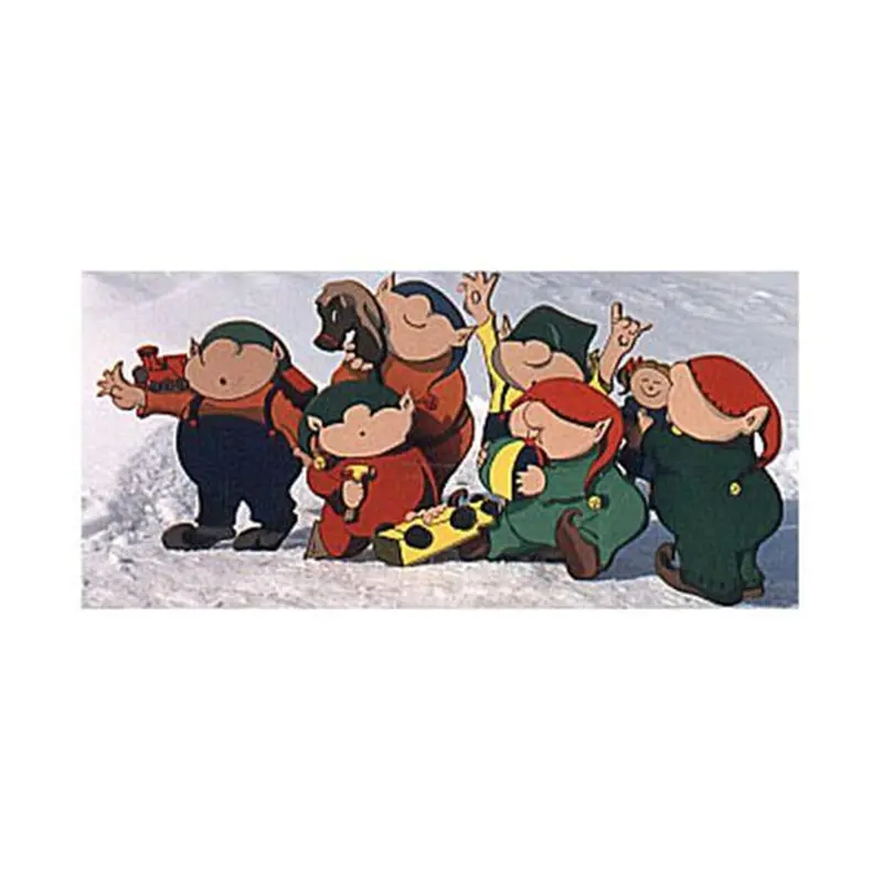 All Elves Themed Woodcut Pattern Set