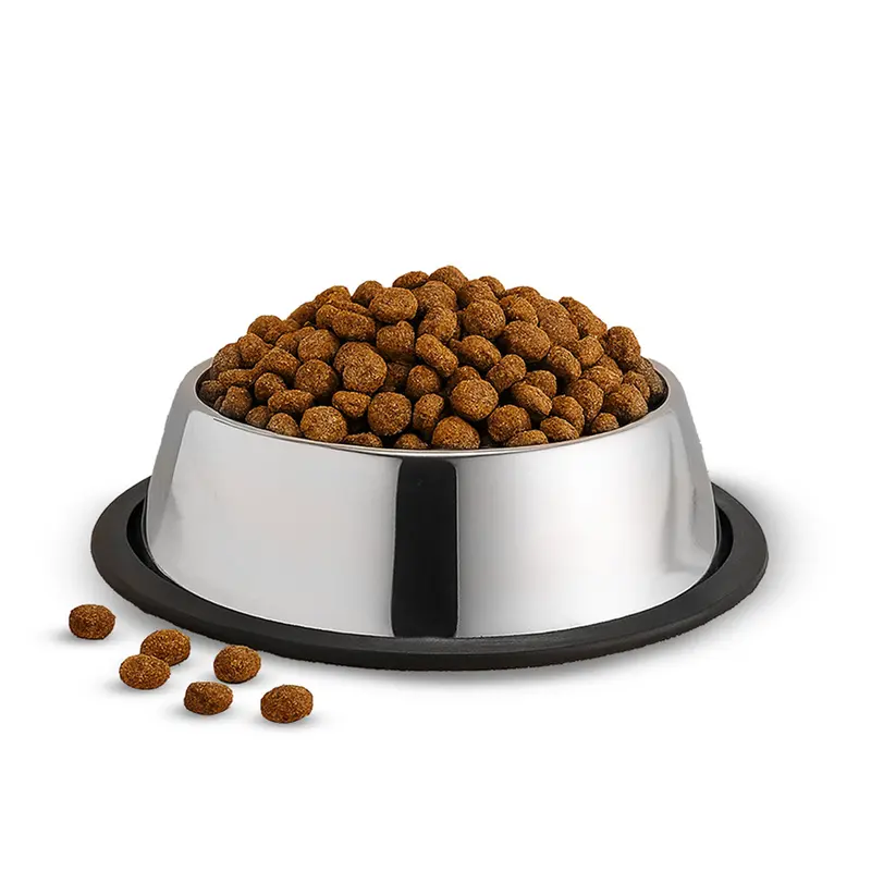 Ambrosia 700 ml Anti-Skid Pet Feeding Bowl – Lightweight, Scratch-Resistant, Non-Porous Stainless-Steel Dish for Dogs, Cats & Small Animals