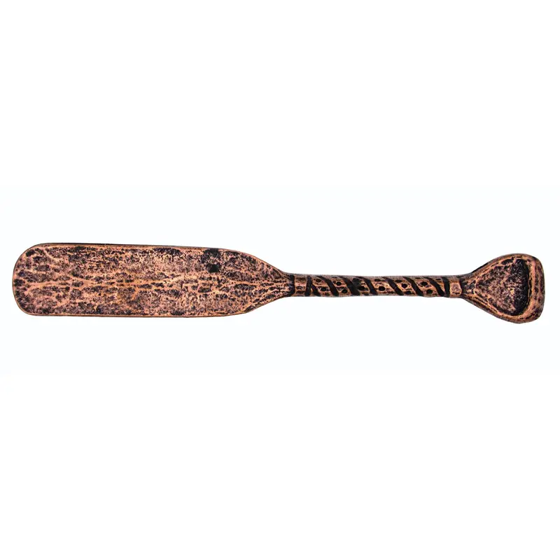 Antique Copper Wrapped Handle Canoe Paddle Pull (Model 277AC)