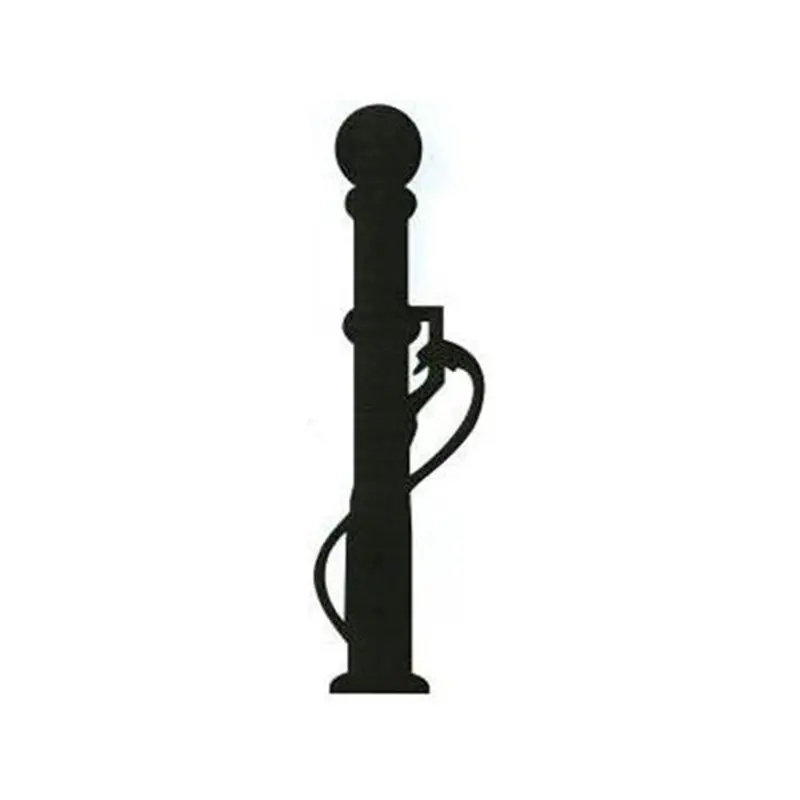 Antique Gas Pump Shadow Box Blueprint