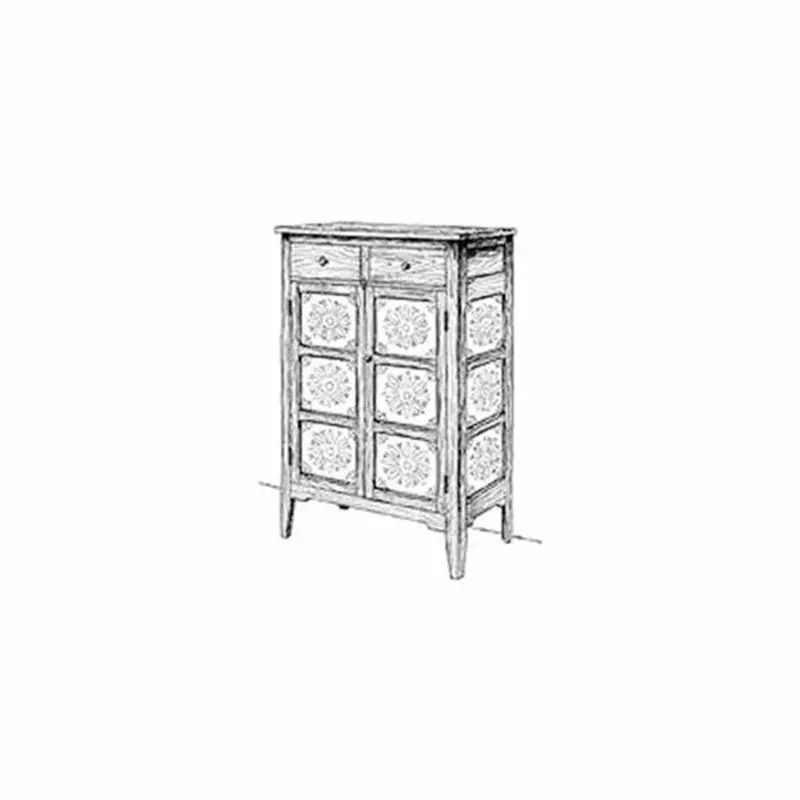 Antique-Style Pie Safe – Ventilated Wooden Food Storage Cabinet Plan