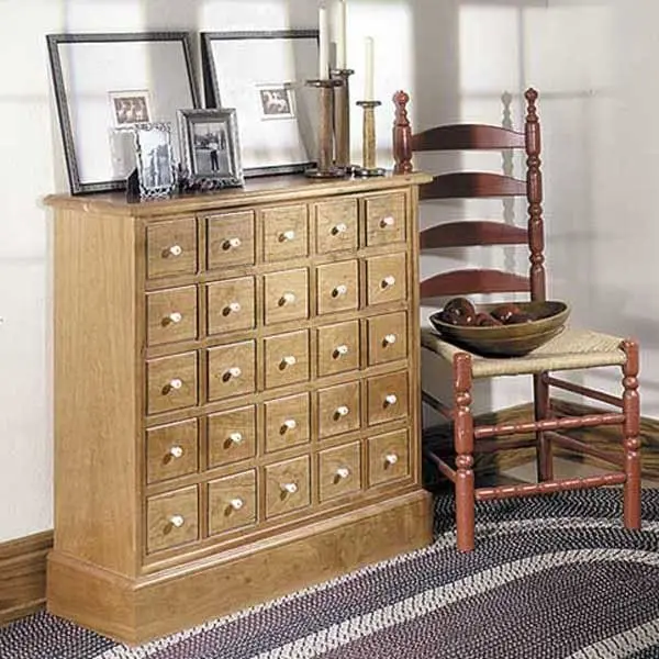 Apothecary’s Friend Cabinet Build Plan — Rustic Storage Woodworking Blueprint