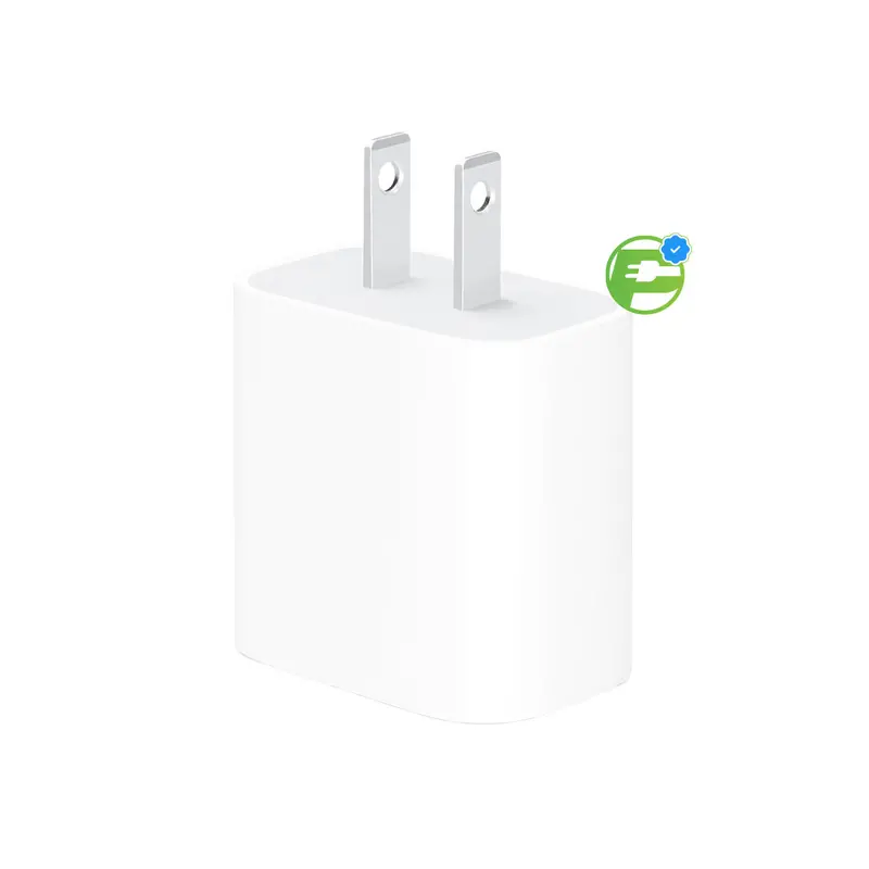 Apple 20W USB-C Power Adapter – Compact Fast-Charging Wall Plug (MWVV3AM/A)