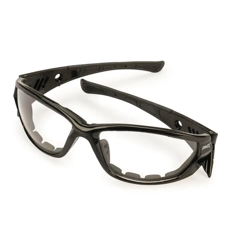 Atrex Full-Frame Protective Safety Glasses – Clear Lenses
