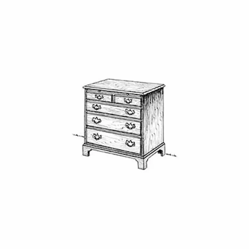 Bachelor Chest — Step-by-Step Woodworking Project Plan (PDF)