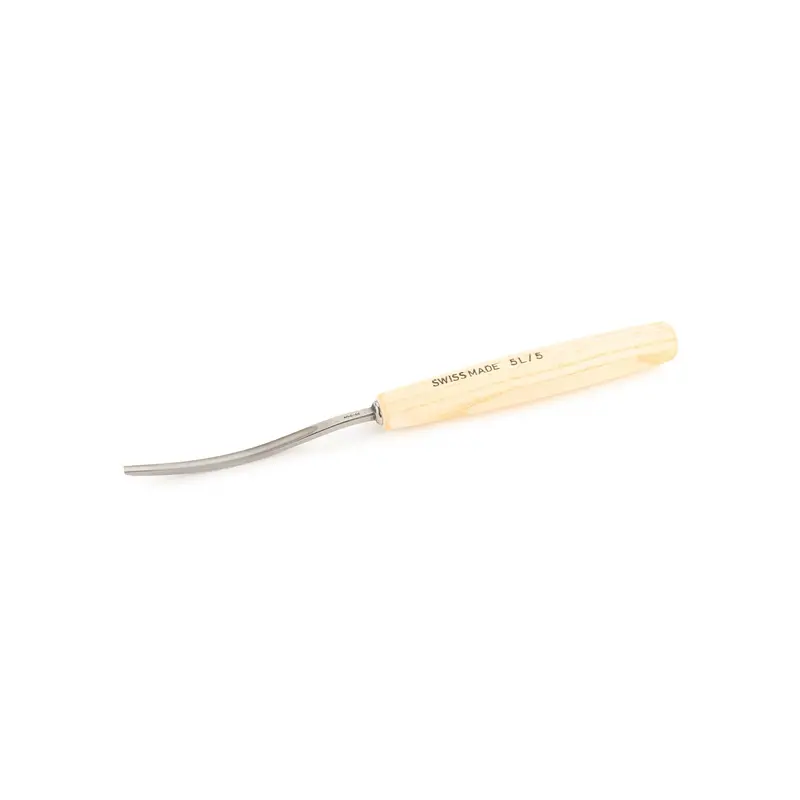 Back-Bent Gouge for Deep Hollowing and Interior Shaping
