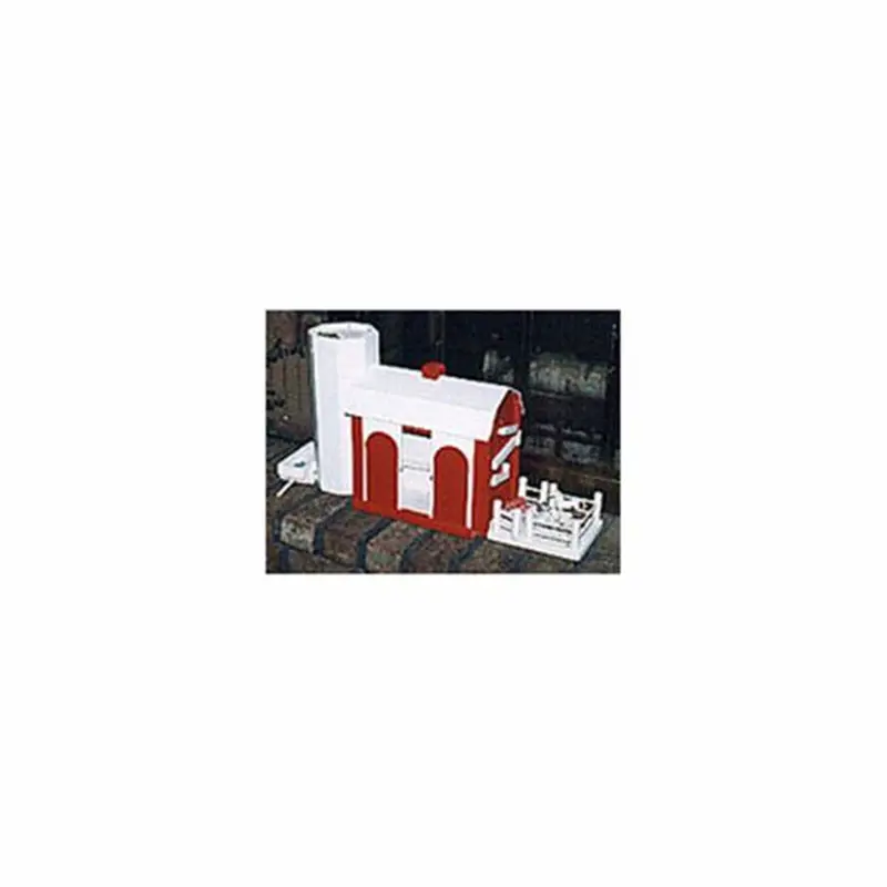 Barn and Silo Marble Toy – Printable Wooden Toy Building Plan