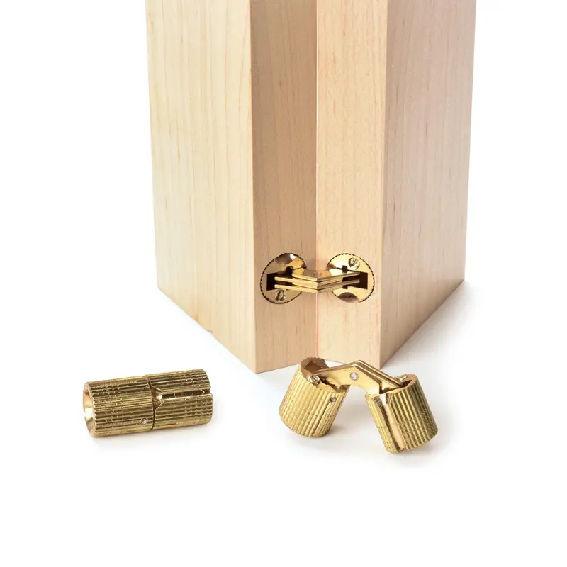 Barrel Hinge Pair Designed for 3/4-Inch Thick Panels