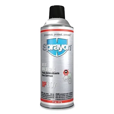 Belt Dressing Lubricant Spray – 11 oz Aerosol for Conveyor & Power Transmission Belts