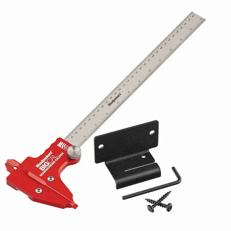 BigCal Deluxe Woodworking Caliper – 12-Inch Measuring Set