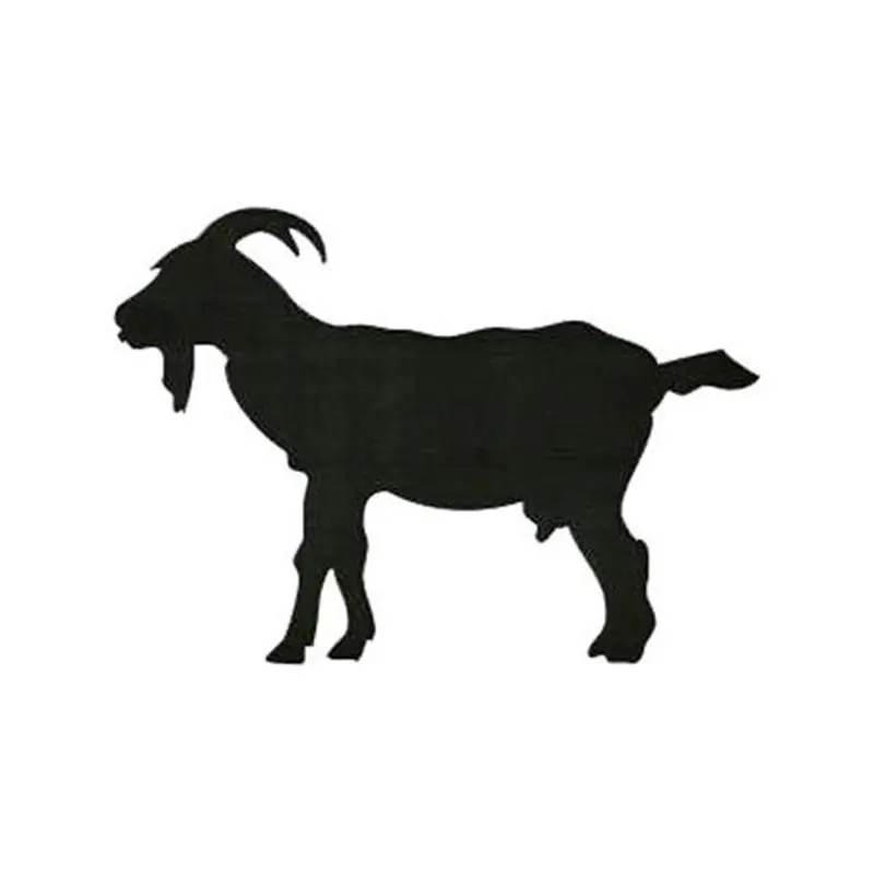 Billy Goat Silhouette Woodworking Plan