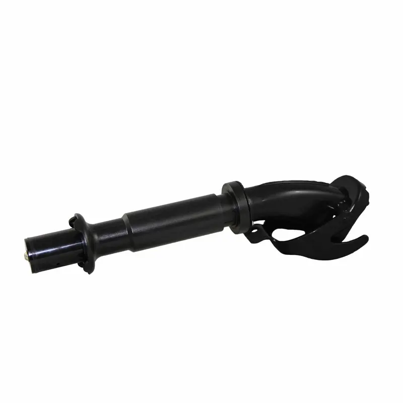 Black Safety Gas Can Spout for Leak-Free Fueling