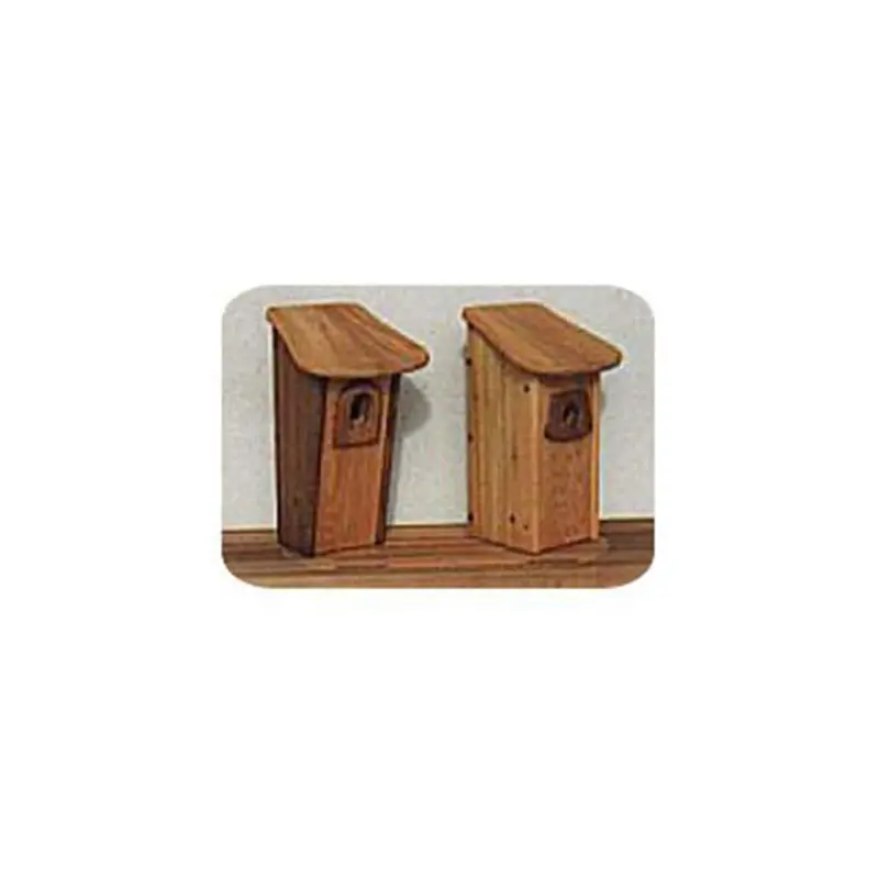 Bluebird House Woodworking Construction Plan
