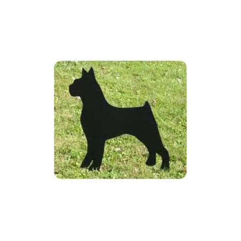 Boxer Dog Wall Shadow Cutout Plan – Scroll Saw or CNC Template