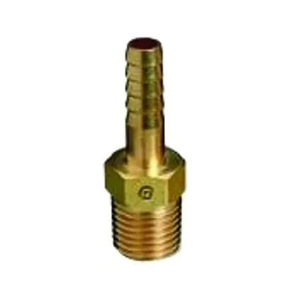 Brass B-to-A Size Hose Adapter – Left-Hand Female Thread, 200 PSI