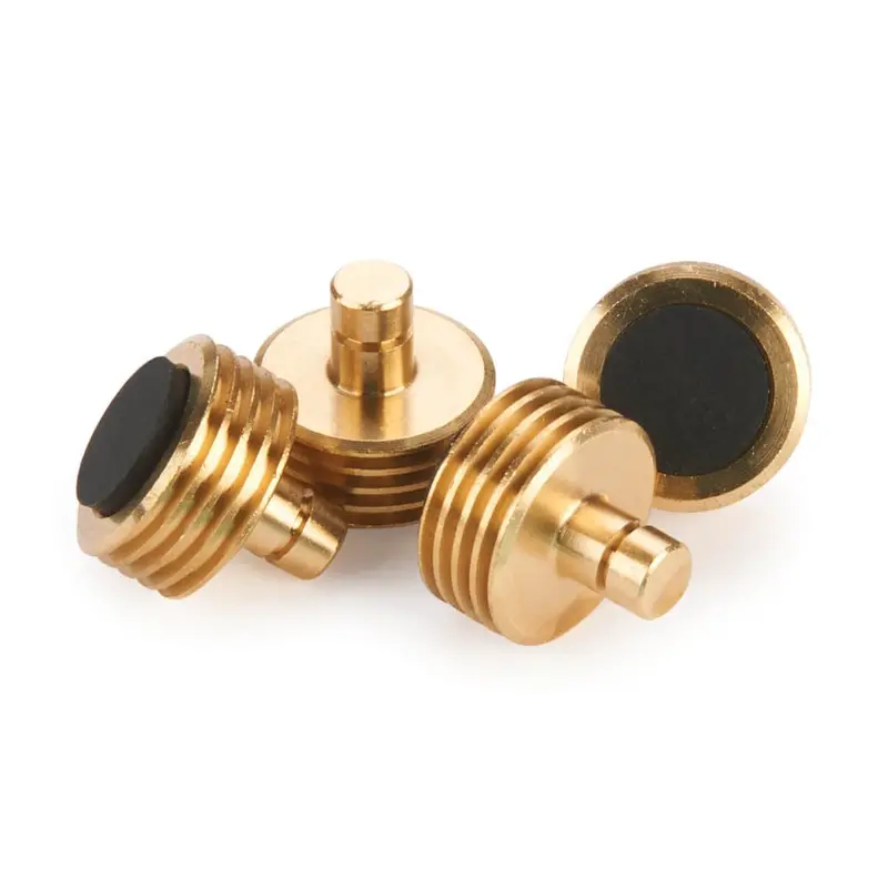 Brass Cutting Board Feet – 4-Pack Hardware Kit