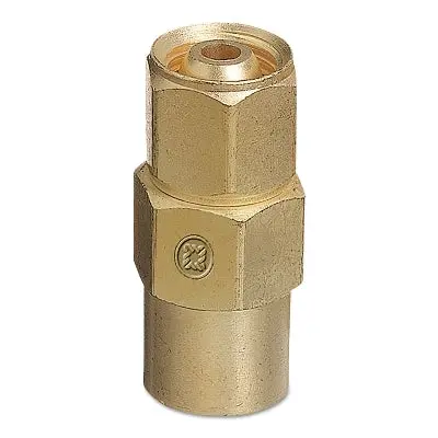 Brass Inert Gas Hose Adapter – CGA-032 to CGA-022 Female/Female Straight Thread