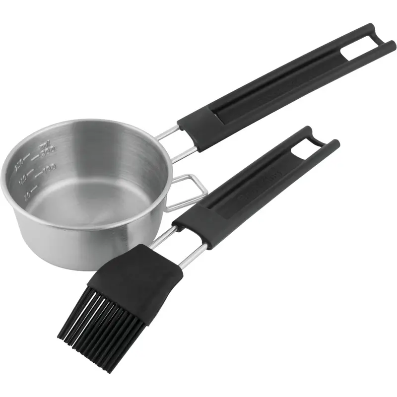 Broil King Deluxe Stainless Steel Basting Brush Set 1