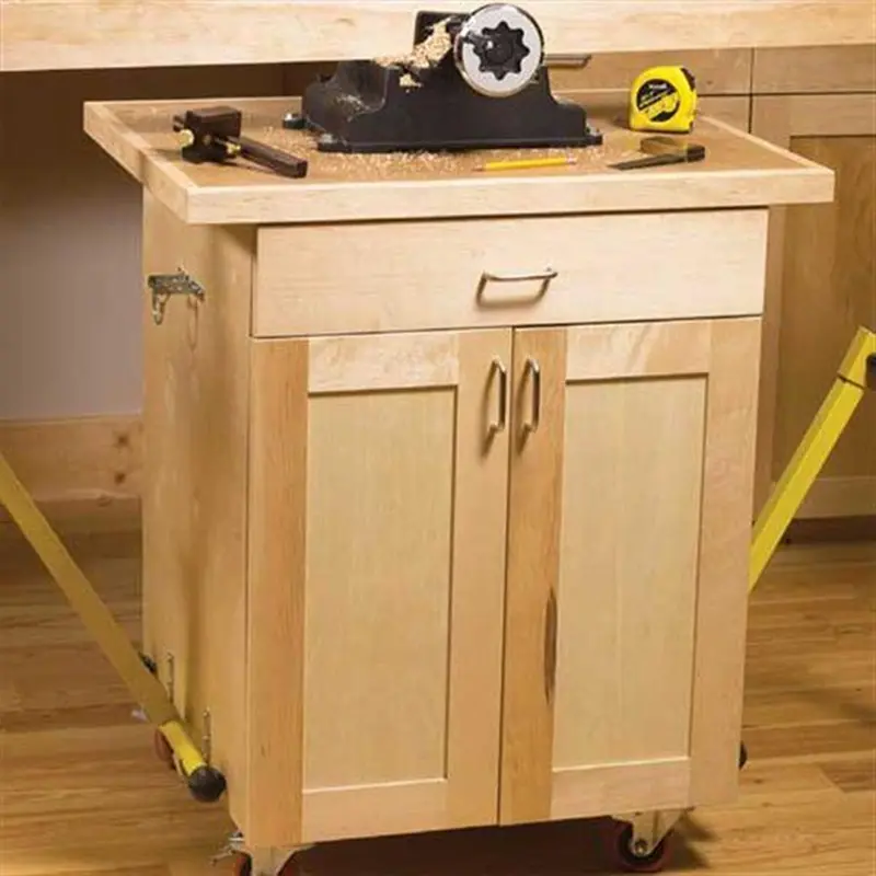 Build Three Portable Woodworking Carts – Printable Project Plan
