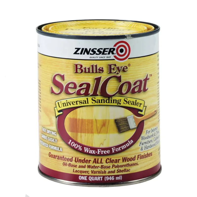 Bulls Eye Seal Coat – Universal Solvent-Based Sanding Sealer, Gloss Finish