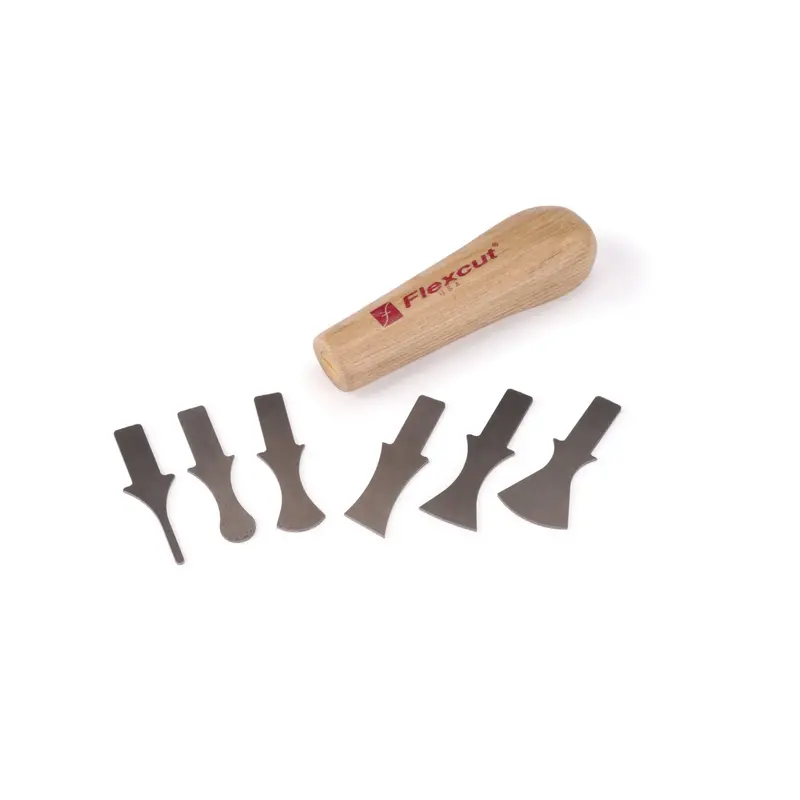 Carver’s Profile Scraper Set – Ergonomic Power Handle Included