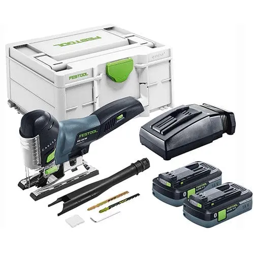 CARVEX PSC 420 HPC Cordless Jigsaw – 4.0 Ah Battery, EBI-Plus