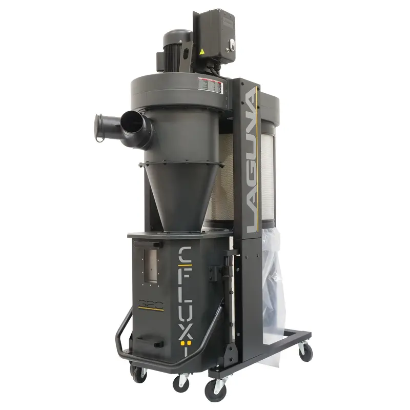 C|FLUX 1.5 HP Cyclonic Dust Collector for Workshop Filtration