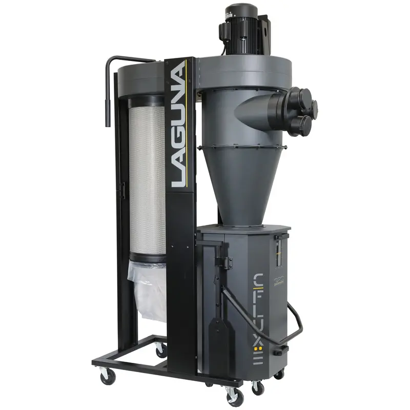 C|FLUX 3-HP Cyclonic Dust Collector for High-Efficiency Workshop Filtration
