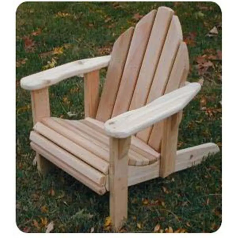 Child-Sized Adirondack Chair – Printable Woodworking Project Plan